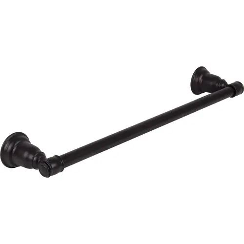 Barrington Towel Bar, 24 Inches, Matte Black Barrington Towel Bar, 24 Inches, Matte Black