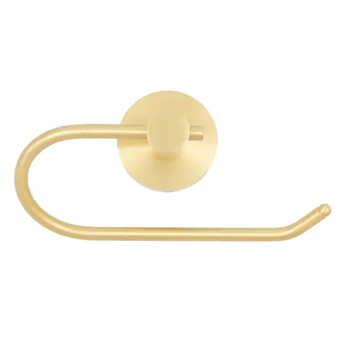 Zurich Euro Paper Holder - Satin Brass Zurich Euro Paper Holder - Satin Brass