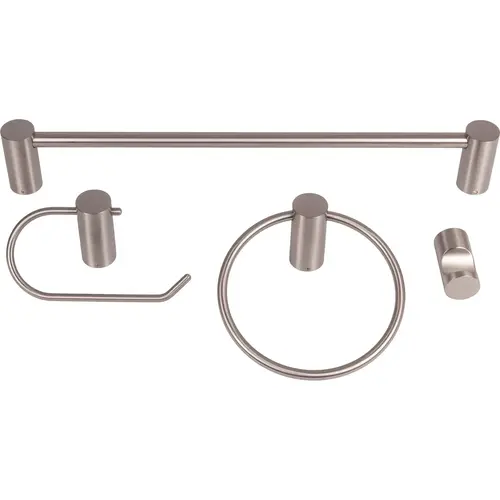 Orleans 4-Piece Set - Satin Nickel Orleans 4-Piece Set - Satin Nickel