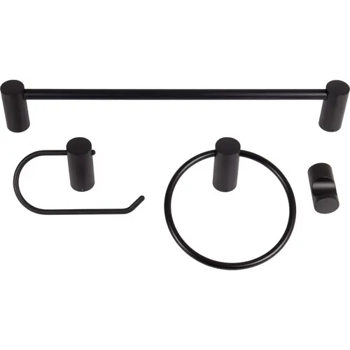 Orleans 4-Piece Set - Matte Black Orleans 4-Piece Set - Matte Black