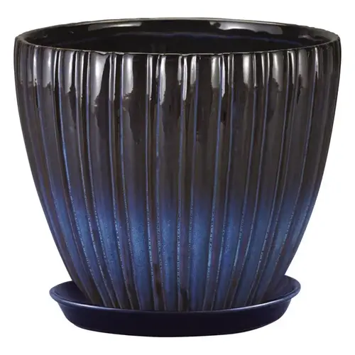 6" W Ceramic Lady Jane Cup Planter Rain Grey Rain Grey 6" W Ceramic Lady Jane Cup Planter Rain Grey Rain Grey