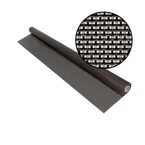SunTex 48" W X 84" L Black Polyester Sun Screen Cloth Vinyl SunTex 48" W X 84" L Black Polyester Sun Screen Cloth Vinyl