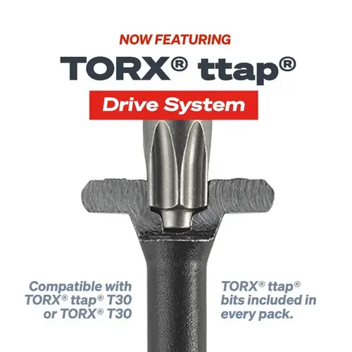 Headlok Torx Ttap None Carded Bit Pack 2 pk Headlok Torx Ttap None Carded Bit Pack 2 pk