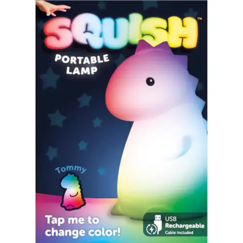 Manual Battery Powered Dinosaur LED Night Light Multicolored Manual Battery Powered Dinosaur LED Night Light Multicolored