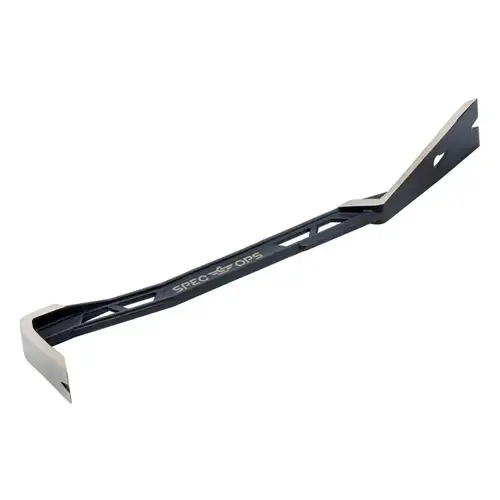 Spec Ops Delta Series Pry Bar, 18 in L, Beveled, Flat Tip, HCS, Black Spec Ops Delta Series Pry Bar, 18 in L, Beveled, Flat Tip, HCS, Black