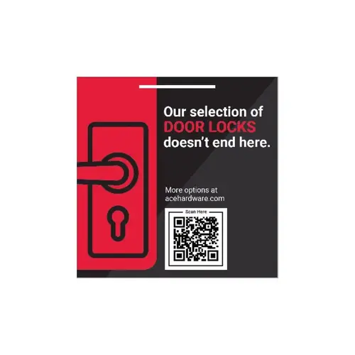 Standard Hardware Sign Kit Door Locks/TTR Standard Hardware Sign Kit Door Locks/TTR