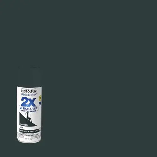Painter's Touch Satin Deep Timber Paint+Primer Spray Paint 12 oz Deep Timber Painter's Touch Satin Deep Timber Paint+Primer Spray Paint 12 oz Deep Timber