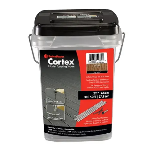 Cortex 2 1/2" L Saddle Torx Ttap Button Head Composite Deck Screws Saddle Cortex 2 1/2" L Saddle Torx Ttap Button Head Composite Deck Screws Saddle