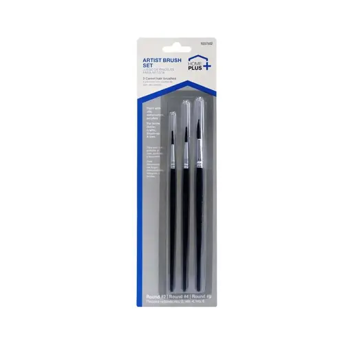No. 2/4/6 Round Artist Paint Brush Set No. 2/4/6 Round Artist Paint Brush Set