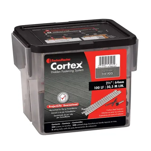 Cortex No. 10 each X 2-1/2" L Torx Ttap Button Head Collated Deck Screws Cortex No. 10 each X 2-1/2" L Torx Ttap Button Head Collated Deck Screws