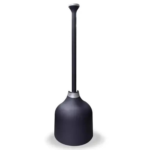Toilet Plunger and Caddy 13.75" L X 6" D Toilet Plunger and Caddy 13.75" L X 6" D