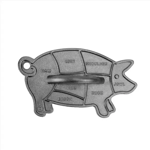 Cast Iron Bacon Press 5.5" Black Black Cast Iron Bacon Press 5.5" Black Black