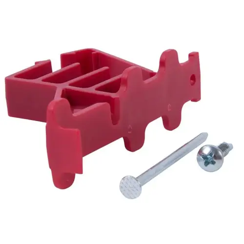 Snapshot .5" W Polypropylene Insulated Cable Staple Red Snapshot .5" W Polypropylene Insulated Cable Staple Red