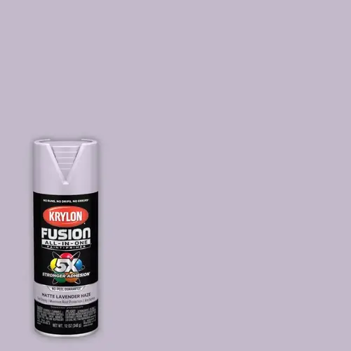 Fusion All-in-One Matte Lavender Haze Paint +Primer 12 oz Lavender Haze Fusion All-in-One Matte Lavender Haze Paint +Primer 12 oz Lavender Haze