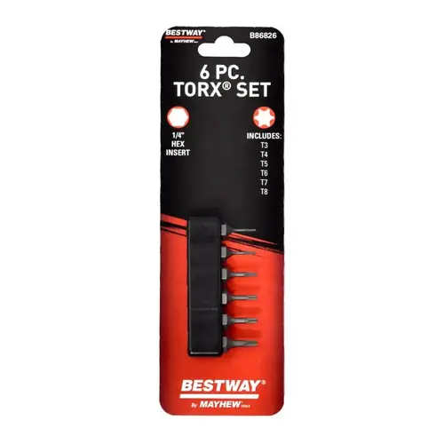 Bestway Torx Screwdriver Bit Set S2 Tool Steel Bestway Torx Screwdriver Bit Set S2 Tool Steel