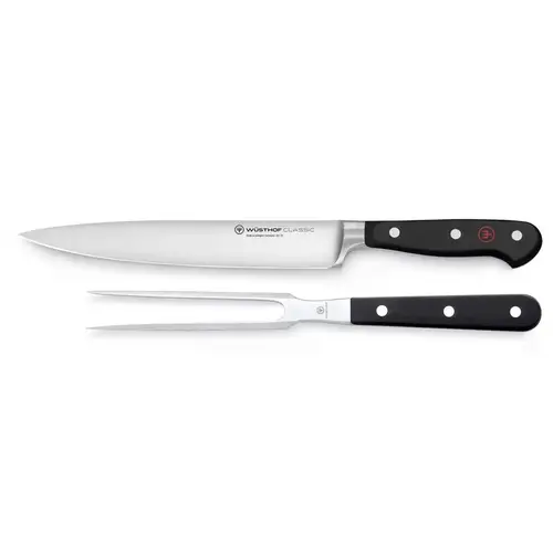 Stainless Steel Carving Set 2 pc Stainless Steel Carving Set 2 pc