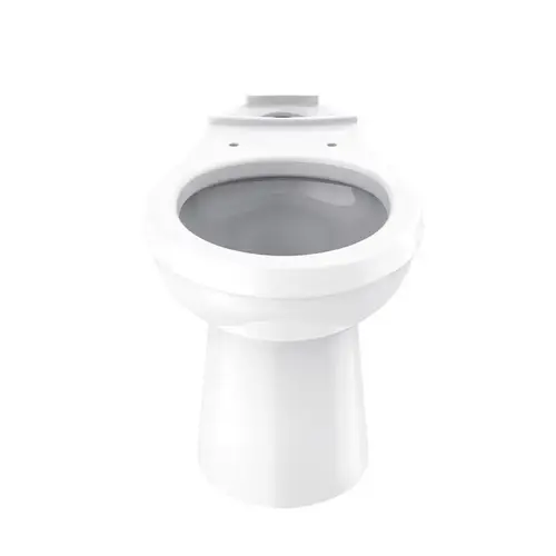 Maxwell Choice ADA Compliant 1.28/1.6 gal White Round Toilet Bowl White Maxwell Choice ADA Compliant 1.28/1.6 gal White Round Toilet Bowl White