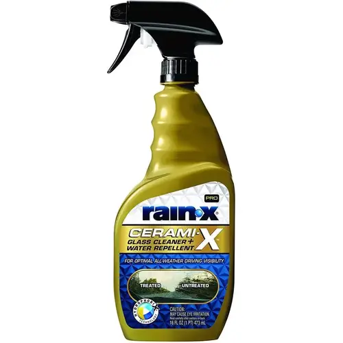 Pro Cerami-X Glass Cleaner/Rain Repellant Spray 16 oz Pro Cerami-X Glass Cleaner/Rain Repellant Spray 16 oz