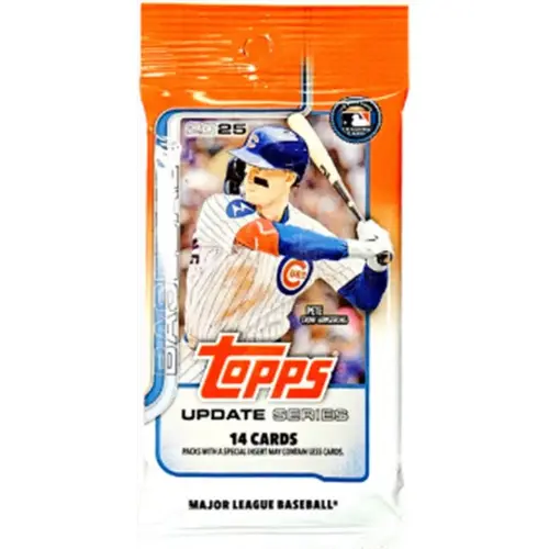 Baseball Update Series 2025 Single Pack Trading Cards Baseball Update Series 2025 Single Pack Trading Cards
