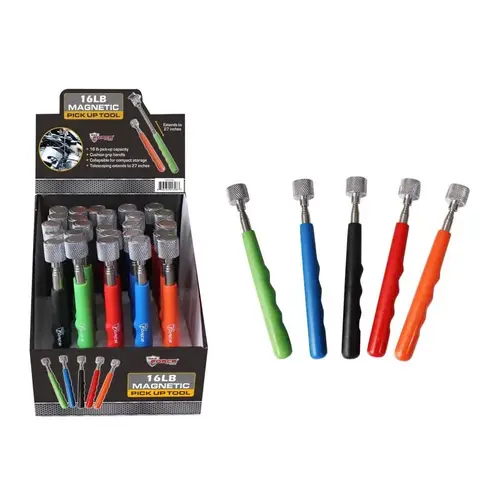 27" L X 1" W Multi-colored Magnetic Pick-Up Tool Multi-colored 27" L X 1" W Multi-colored Magnetic Pick-Up Tool Multi-colored