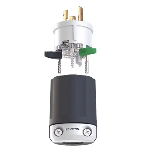 Lever Edge Commercial and Residential Plastic Locking Plug L5-20P Lever Edge Commercial and Residential Plastic Locking Plug L5-20P
