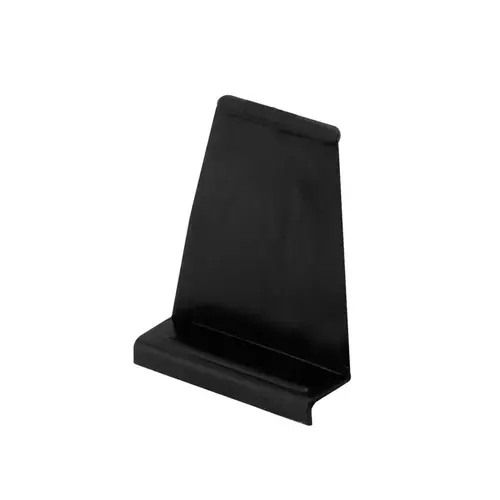 Black Plastic 1-1/16" W X 5/8" L Pull Tab with Corner Springs Black Black Plastic 1-1/16" W X 5/8" L Pull Tab with Corner Springs Black