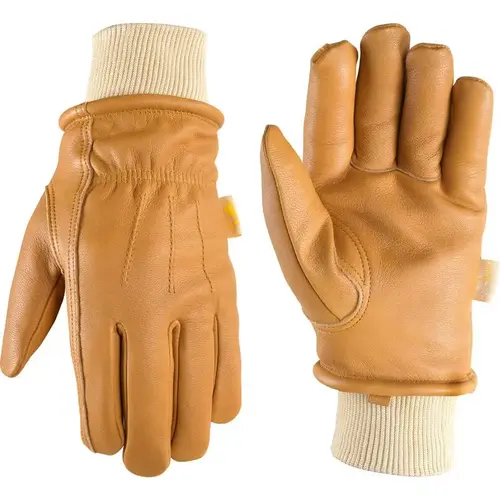 Women's Indoor/Outdoor Winter Work Gloves Tan M Tan Women's Indoor/Outdoor Winter Work Gloves Tan M Tan