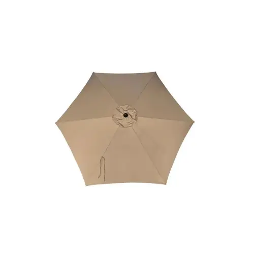 9 ft. Tiltable Taupe Market Umbrella 9 ft. Tiltable Taupe Market Umbrella