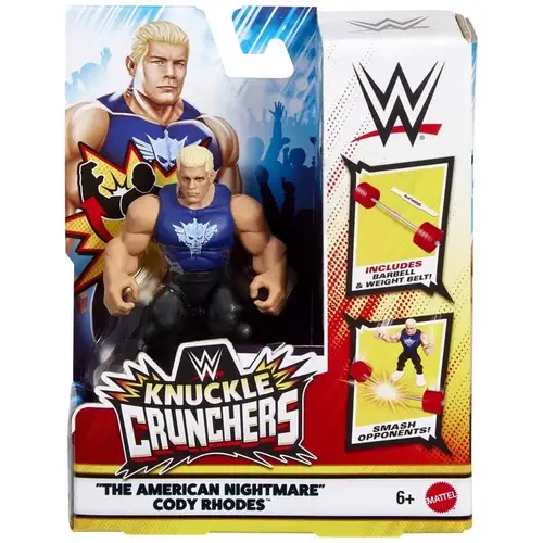 WWE Knuckle Crunchers Action Figures Multicolored Multicolored WWE Knuckle Crunchers Action Figures Multicolored Multicolored