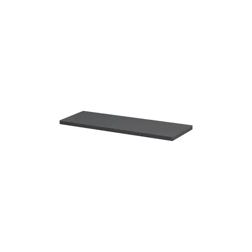 Lite .75" H X 23.6" W X 7.9" D Black Wood Shelf Board Melamine - pack of 2 Lite .75" H X 23.6" W X 7.9" D Black Wood Shelf Board Melamine - pack of 2