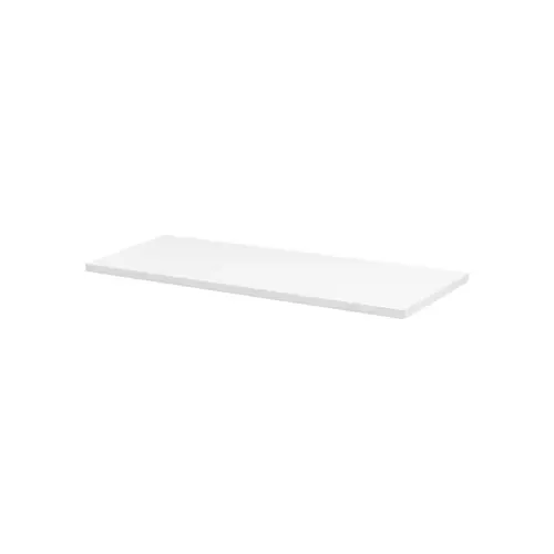Lite .75" H X 31.5" W X 9.8" D White Wood Shelf Board Melamine Lite .75" H X 31.5" W X 9.8" D White Wood Shelf Board Melamine