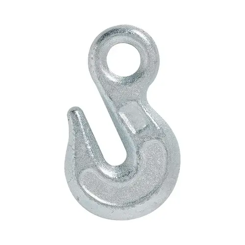 .375" H Grab Hook Eye Grab Hook 5400 lb Zinc Plated .375" H Grab Hook Eye Grab Hook 5400 lb Zinc Plated