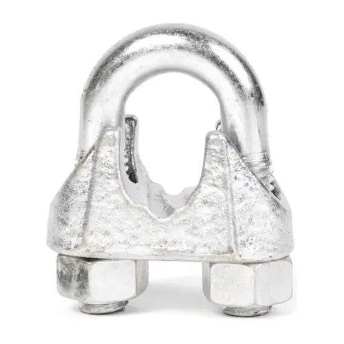 Zinc-Plated Forged Steel Wire Rope Clip Zinc-Plated Zinc-Plated Forged Steel Wire Rope Clip Zinc-Plated