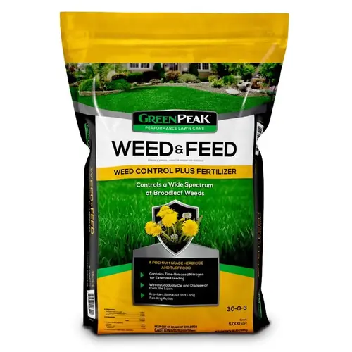 Weed & Feed Lawn Fertilizer For All Grasses 5000 sq ft Weed & Feed Lawn Fertilizer For All Grasses 5000 sq ft