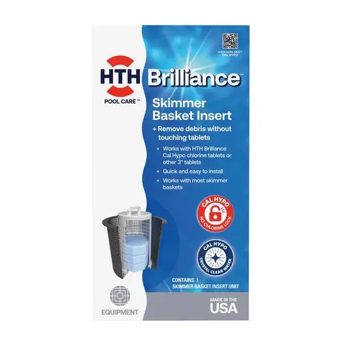 HTH Brilliance, Pool Care Skimmer Basket Insert HTH Brilliance, Pool Care Skimmer Basket Insert