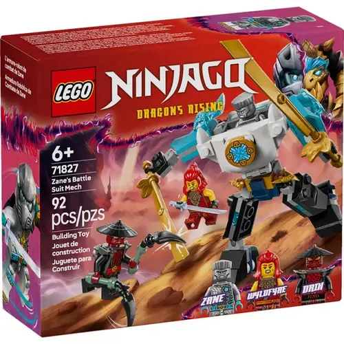 Ninjago Zane's Battle Suit Mech Building Set Multi 92 pc Multi Ninjago Zane's Battle Suit Mech Building Set Multi 92 pc Multi