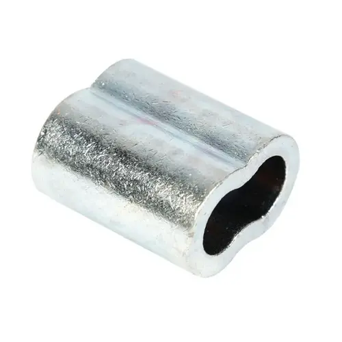Wire Rope Sleeve Koch Cable Sleeve Cable Sleeve Aluminum Silver Wire Rope Sleeve Koch Cable Sleeve Cable Sleeve Aluminum Silver