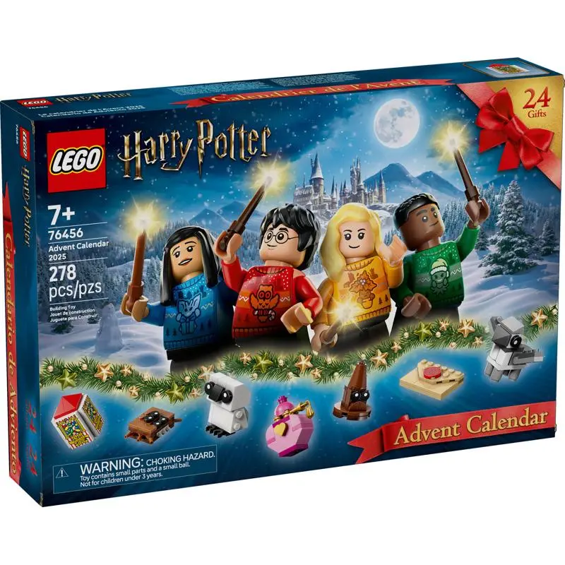 Lego Harry Potter 2025 Advent Calendar Building Set Multi 278 pc Multi 76456 Lego Harry Potter 2025 Advent Calendar Building Set Multi 278 pc Multi 76456