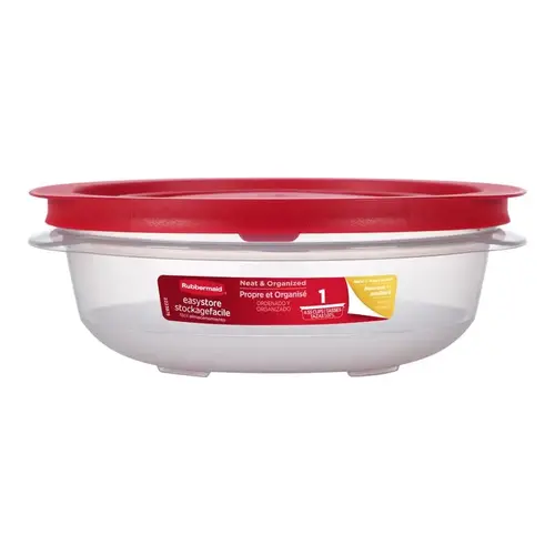 Easy Store 4.55 cups Clear Food Container and Lid Clear Easy Store 4.55 cups Clear Food Container and Lid Clear