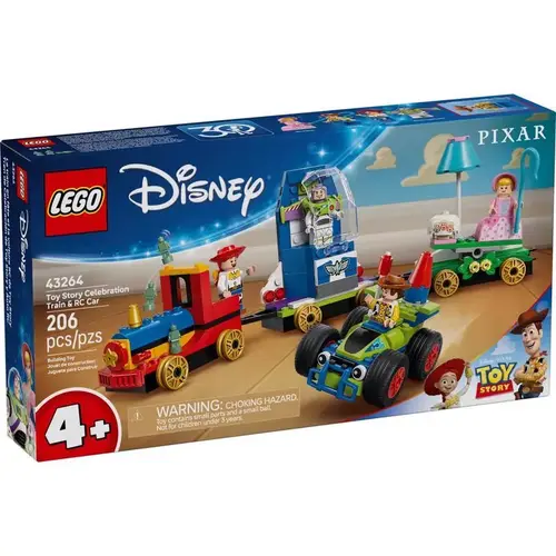 Disney Toy Story Celebration Train and RC Car Building Set Multi 206 pc Multi Disney Toy Story Celebration Train and RC Car Building Set Multi 206 pc Multi
