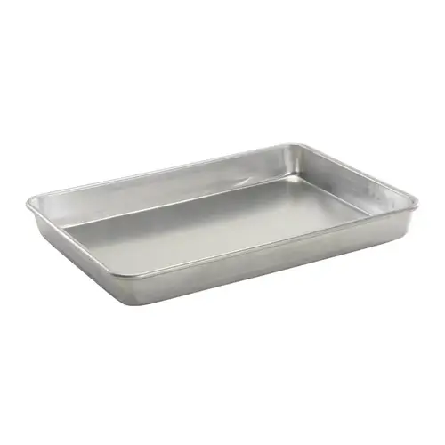 12.4" W X 17.3" L Sheetcake Pan Silver Silver 12.4" W X 17.3" L Sheetcake Pan Silver Silver