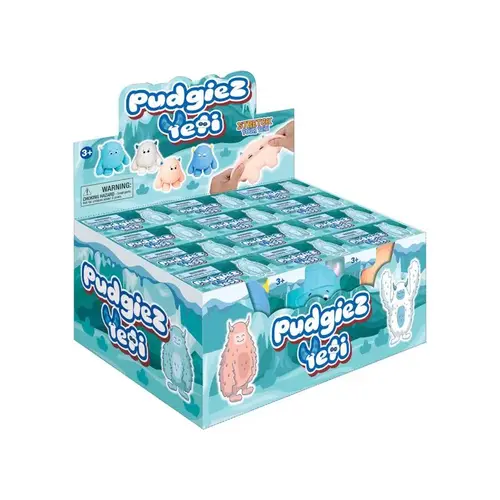 Yeti Pudgiez Squishy Assorted Assorted Yeti Pudgiez Squishy Assorted Assorted