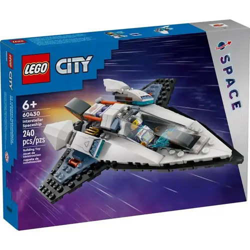 City interstellar Spaceship Building Set Multicolor 240 pc Multicolor City interstellar Spaceship Building Set Multicolor 240 pc Multicolor