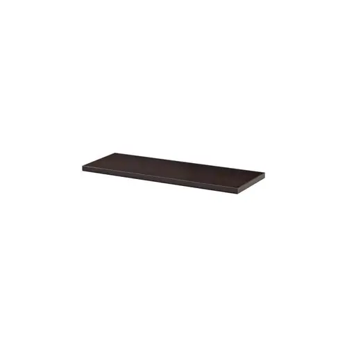 Lite .75" H X 23.6" W X 7.9" D Espresso Wood Shelf Board Melamine - pack of 2 Lite .75" H X 23.6" W X 7.9" D Espresso Wood Shelf Board Melamine - pack of 2