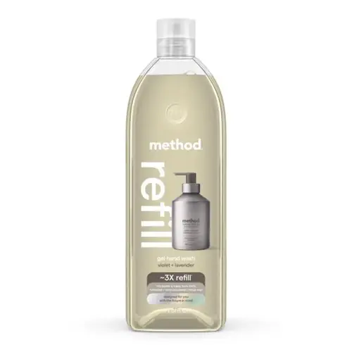 Violet & Lavender Scent Gel Hand Wash 34 oz Violet & Lavender Scent Gel Hand Wash 34 oz