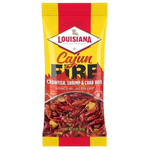Seafood Boil - Cajun Fire Seafood Seasoning 14 oz Seafood Boil - Cajun Fire Seafood Seasoning 14 oz