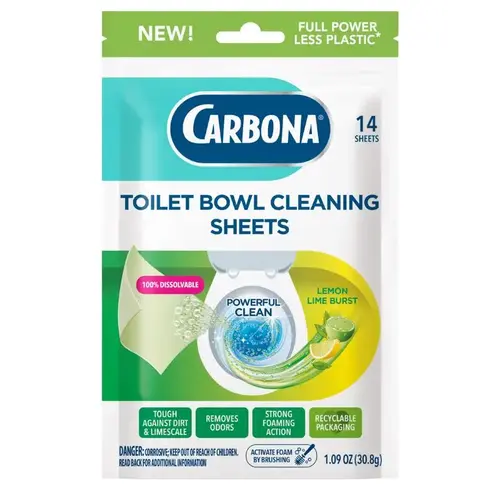 Lemon Lime Scent Toilet Bowl Cleaner 1.09 oz Wipes Lemon Lime Scent Toilet Bowl Cleaner 1.09 oz Wipes