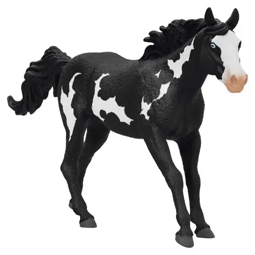Paint Horse Gelding Figurine White/Black White/Black Paint Horse Gelding Figurine White/Black White/Black