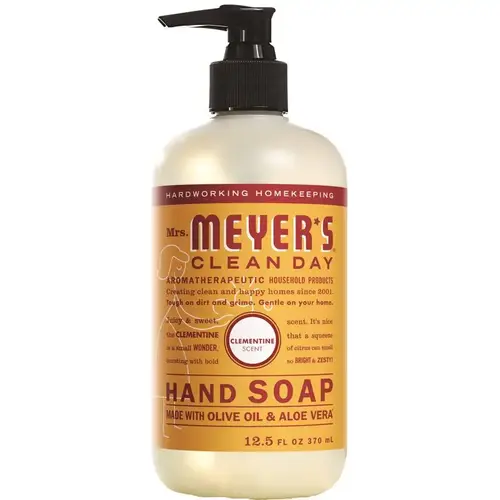 Mrs. Meyer's Clean Day Clementine Scent Hand Soap 12.5 fl. oz. Mrs. Meyer's Clean Day Clementine Scent Hand Soap 12.5 fl. oz.