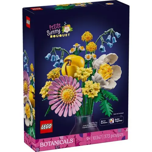 Botanicals Petite Sunny Bouquet Building Set Multicolored 373 pc Multicolored Botanicals Petite Sunny Bouquet Building Set Multicolored 373 pc Multicolored